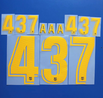 Jersey number 19-20 season Barcelona home player version Barcelona Super A quality