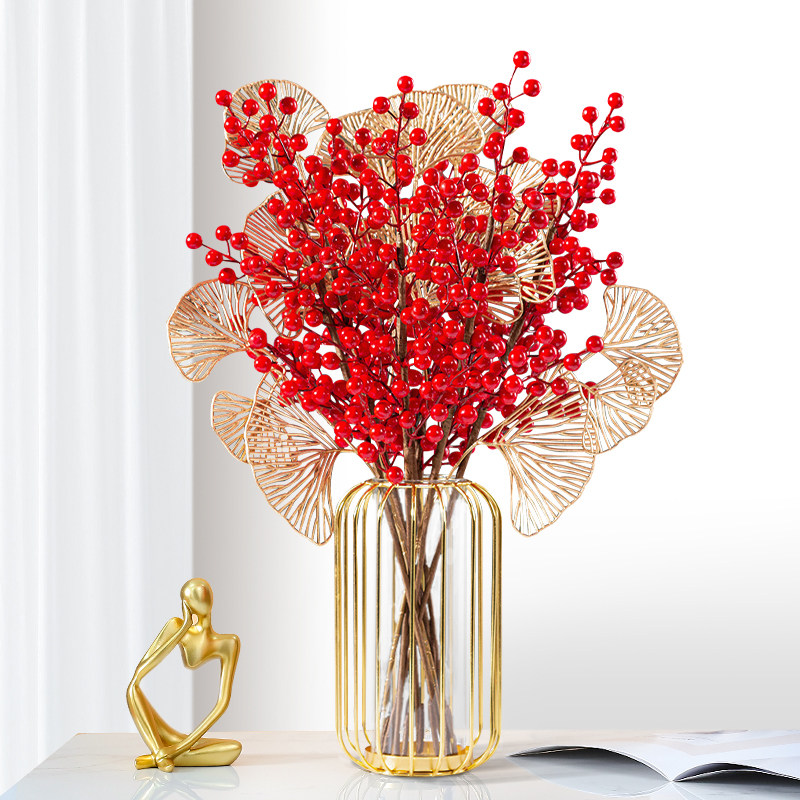 Fortune-making Fruit emulation Flower Furnishing Living Room TV Cabinet Decorations Flower flower flower arrangement Joe relocating to new flower art swing piece