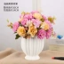 Simimic Bouquet Set Đồ trang trí Hoa giả Hoa lụa Hoa khô Trang chủ Phòng khách Bố cục Bàn Bàn cà phê Trang trí Hoa hồng Hoa Hoa nhân tạo / Cây / Trái cây