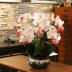 Phalaenopsis Giảm thiểu phù hợp với hoa giả hoa lụa hoa nhựa trang trí nội thất phòng khách trang trí sàn hoa trong chậu cây trồng cây mai giả trang trí tết Hoa nhân tạo / Cây / Trái cây