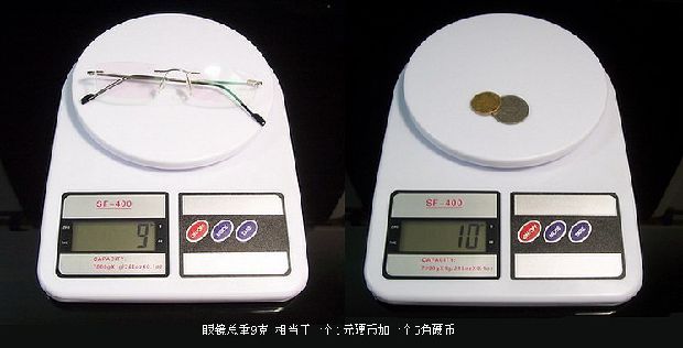 Kính không khung hợp kim nữ rượu vang đỏ tinh tế siêu nhẹ đơn giản thanh lịch thoải mái với cận thị 12 tuổi kính gọng vuông