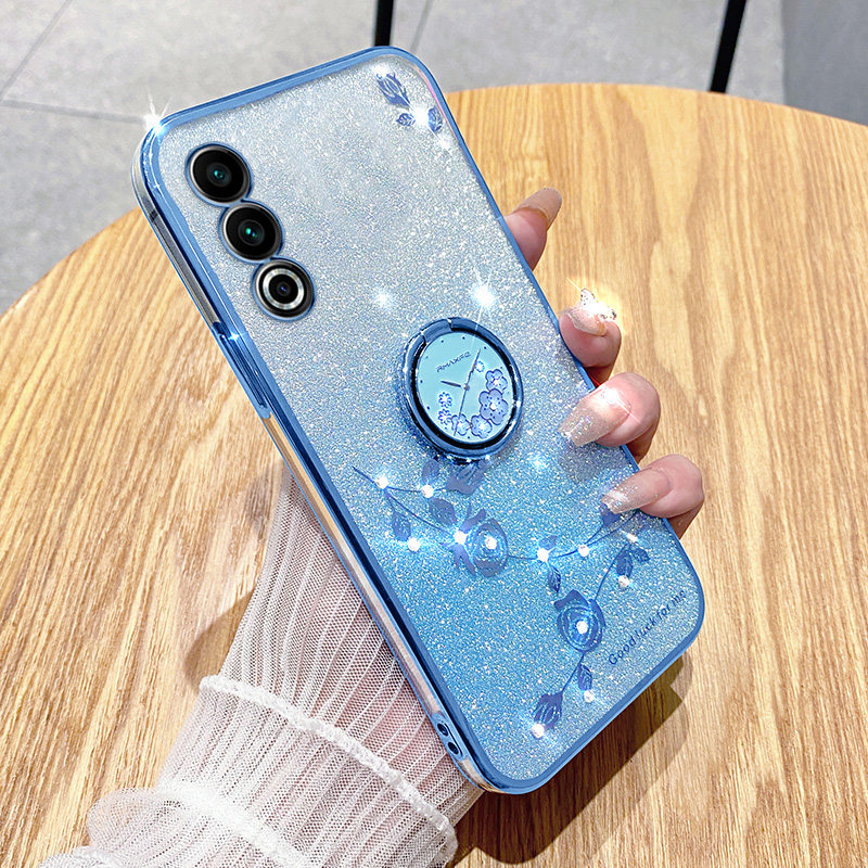 Suitable for Meizu 20 Phone Case, Meizu 20 Pro Protective Silicone Cover, Transparent Meizu 21 Full-Cover Anti-Drop 21 Pro New Model with Stand, Soft Case, Twenty Pro Creative Women's Model, Pr0 High-End Feel