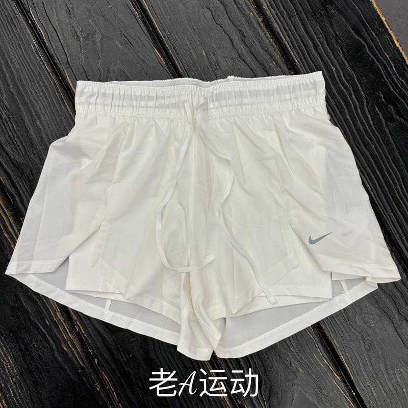 Authentic Nike Women's Two-In-One Anti-Exposure Summer Running Sports Training Quick-Drying Shorts Da0454