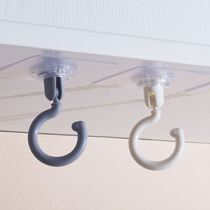 Incognito wall sticker hanging fishing sticker paste hook Strong ceiling mosquito net hook ceiling suction cup Household wall kitchen simple