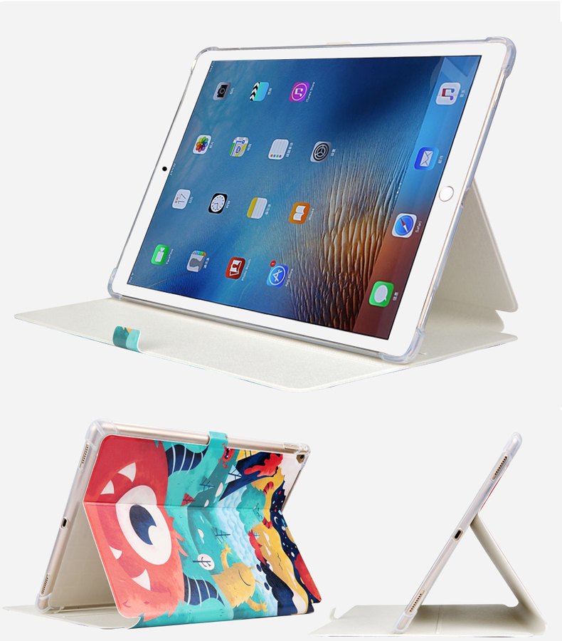 Các bảo vệ tay áo new ipad pro12.9 2017 thế hệ thứ 2 12,9-inch máy tính bảng của Apple ipadpro A1670 A1671 A1821 vỏ cartoon kháng thả silicone tay áo A1584 A1652 - Phụ kiện máy tính bảng vỏ ipad air 2