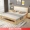 gỗ nordic giường 1,8 m đúp đồ nội thất phòng ngủ, giường 1,5m giường công chúa hiện đại giường gói mềm nhỏ gọn - Giường