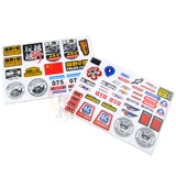 Реалистичная модель автомобиля, внедорожник, дрифт-кар, водонепроницаемая наклейка, умеет карабкаться