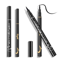 Eyeliner waterproof anti-sickness beginner net lazy makeup black hard soft head female fixed makeup is not easy to decolorize