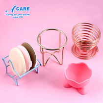 Beauty makeup egg shelf powder puff storage rack sponge support dust makeup egg drying rack makeup tool anti-mold cute cute