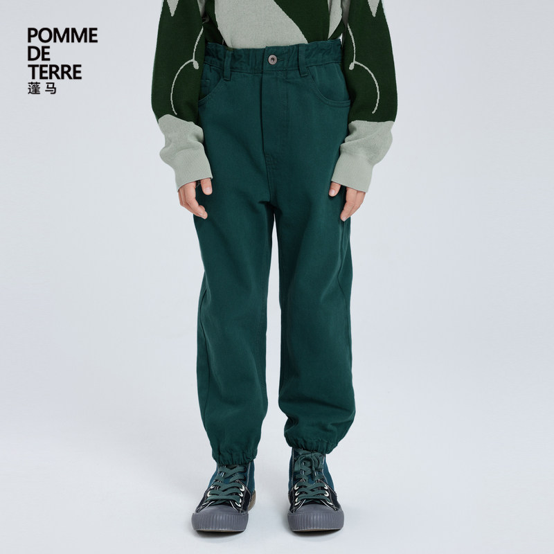 pomme fluffy long pants closed in spring and autumn clothing for men and women Jiang Nanbu clothes Tai Tong-Taobao