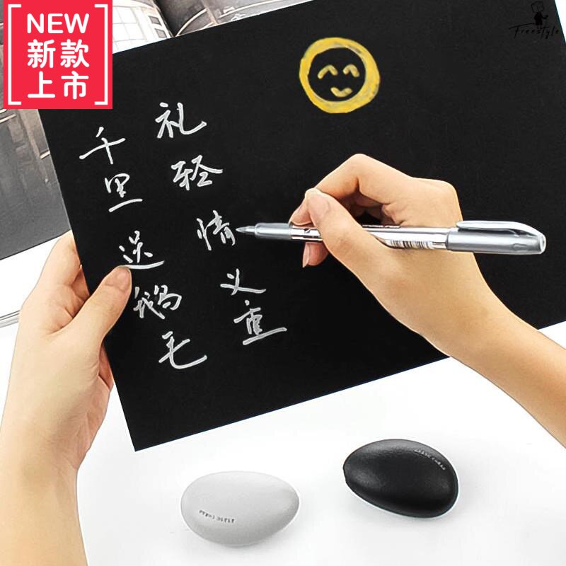 New Pint Paint Pen Industry No Drop Color Coarse White Paint Notes Waterproof Paint Pen Coarse Head Graffiti Pen