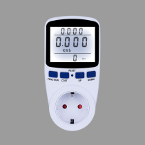 German-style backlight power metering socket billing socket power monitor smart meter power meter