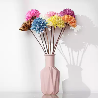 (Magnolia Ball) Home Club Decoration Floral Handicraft Combination Flower Ball Shooting Props Dry Flower