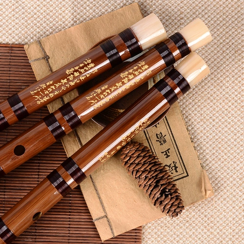 Qinyin Bamboo Flute Bitter Bamboo Flute Musical Instrument Начало Heng Di Profession