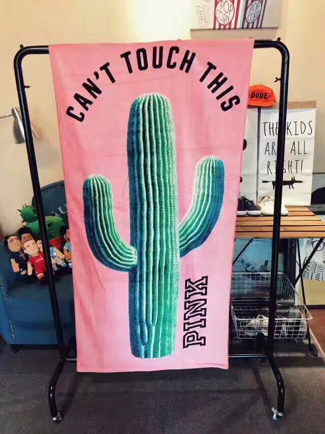 European and American pure cotton letters soft adult bath towels for men and women holiday beach towels water suction swimming sports travel