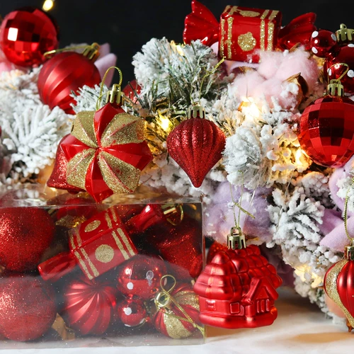 Прозрачное рождественское ювелирное украшение, окрашенная креативная подарочная коробка ручной работы