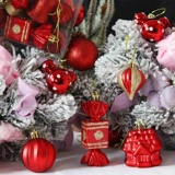 Прозрачное рождественское ювелирное украшение, окрашенная креативная подарочная коробка ручной работы