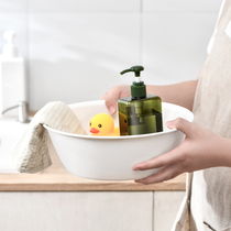 Japan asvel baby washbasin thickened plastic basin small wash private parts wash butt basin wash pantry