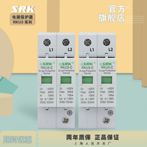 60KA Shanghai Peoples switch plant 20KA-100KA lightning protection RKU3-40KA electric 3P surge 4P protector 2P