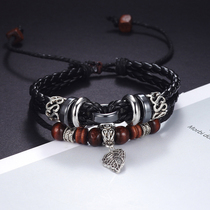 Bracelet men Korean version of trendy men niche design weaving couples teenagers children handpieces bracelet female handpieces jewelry