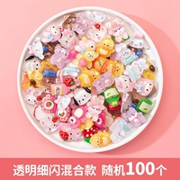 100 прозрачных аксессуаров из мельчайших флеш