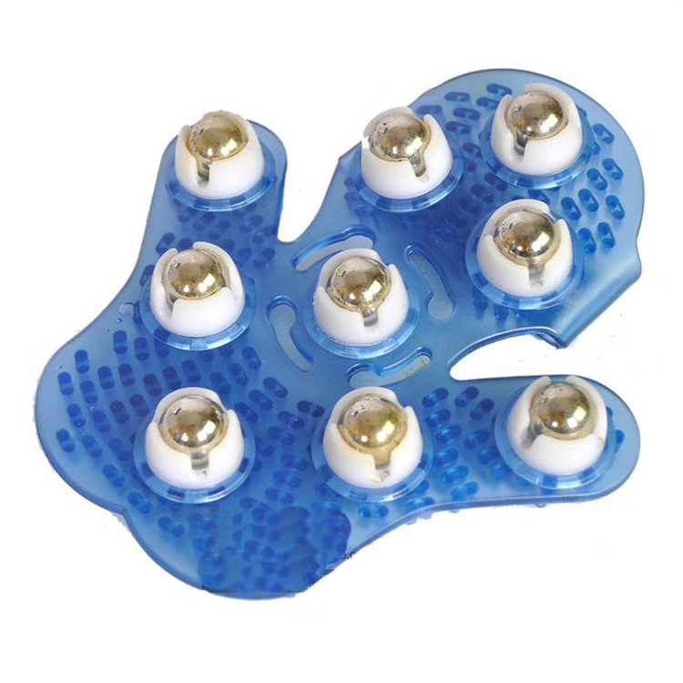 Daga Palm Type Nine Star Massage Beads 6758 Hands Type Nine Beads Massage Nine Star Brush Meridians Brush Massage Brush