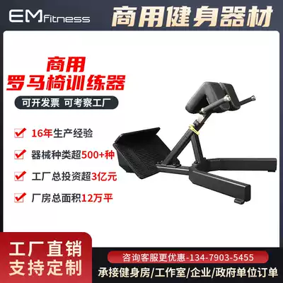 Goat stand-up Roman chair multifunctional gym private education professional fitness equipment commercial stand-up slim waist trainer