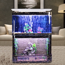 Large fish tank aquarium large water and land tank turtle box household water-free ecological glass landscape turtle goldfish tank