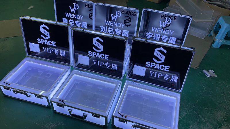 Luminous Utensils Box Bar VIP Box Honor Director Box Nightclub Top Liquor Box