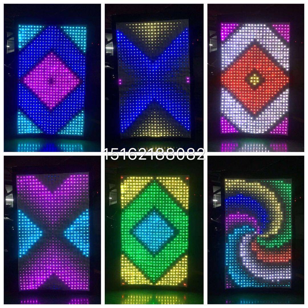 Bar hand-shaking luminous flag program design LED flag nightclub stage department explosion point atmosphere products new interactive props