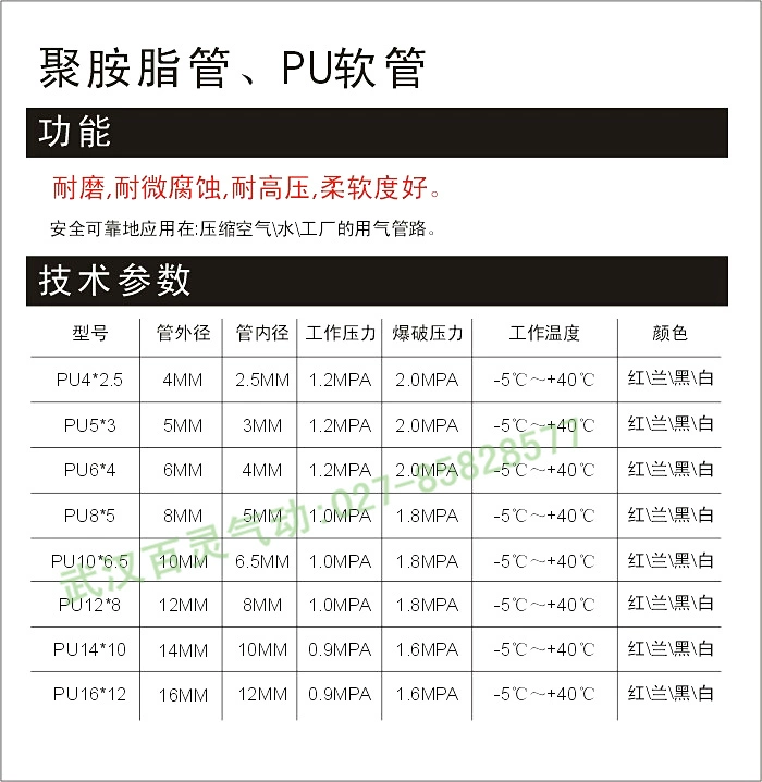 Ống khí nén áp suất cao Dây đai khí 12 * 8 nguyên liệu nhập khẩu Ống dẫn khí PU ống dẫn khí nén ống dẫn khí máy nén khí ống dẫn hơi máy nén khí ống khí nén phi 16