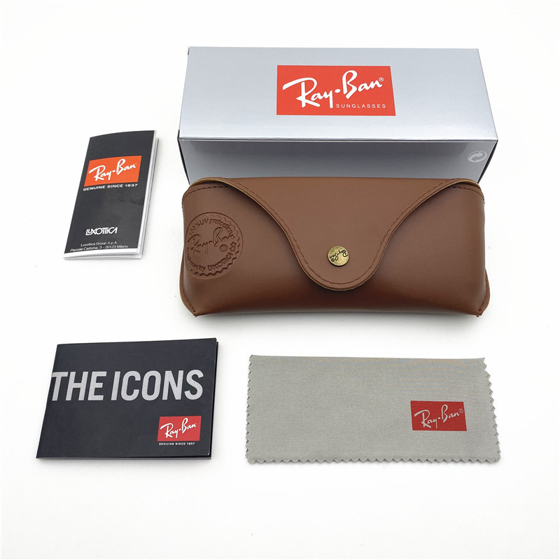 Ray-Ban High-End Sunglasses Case, Portable Storage, Pressure-Resistant, Original Myopia Glasses Universal Case