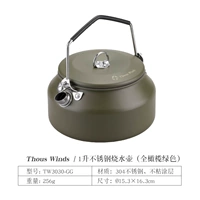 Зеленый чайник из нержавеющей стали