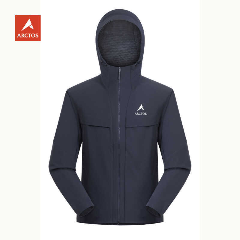 24 Autumn and Winter New Jixing Outdoor Men's Jiuzhao Soft Shell Clothing Mountaineering Hiking Windproof Warm Jacket