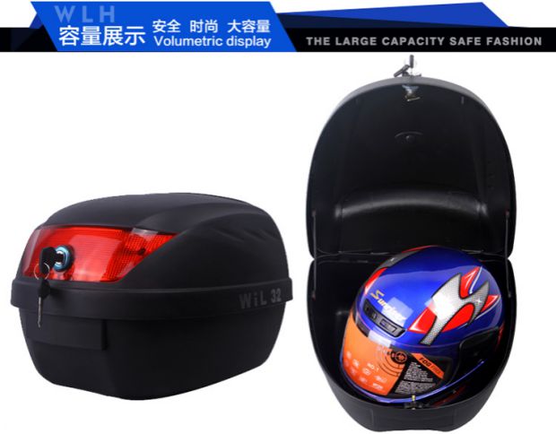 Đuôi xe máy Wan Lihao E32 Yadi Emma đạp điện cốp xe chống sốc và nén chính hãng thùng đựng đồ xe winner x