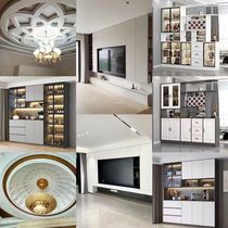 Interior decoration renderings of the whole house living room bedroom home room layout design Apple Android phone value-for-money USB flash drive