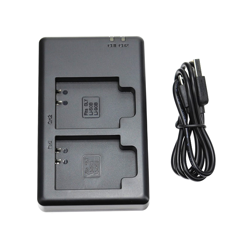 FengLabel DB110 battery charger Dual sink Charging Ricoh GR3 GR3X camera accessories DB-110 battery