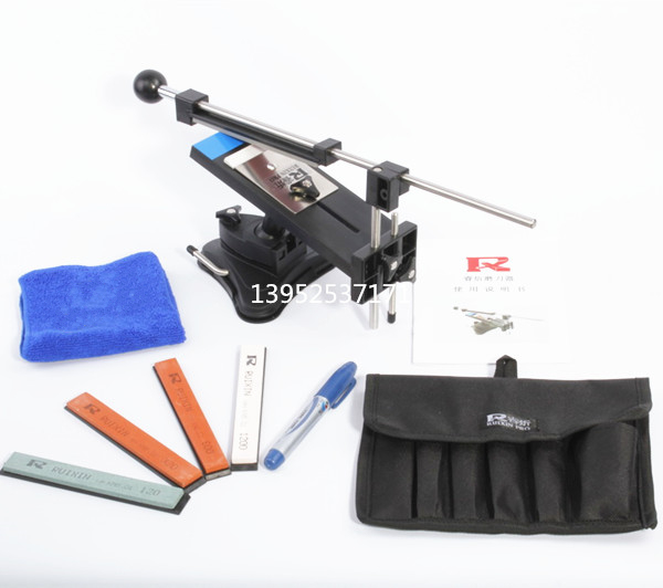 Gửi đá mài 4 mài sắc và cố định góc nhanh Dụng cụ nhà bếp dao gia công gỗ dao cắt dao cắt ngang - Công cụ Knift / công cụ đa mục đích dao găm bấm