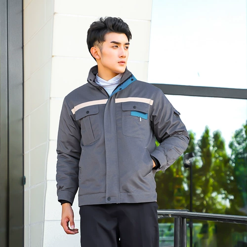 Зимний комплект для работы, утепленная куртка, пуховик с пухом, делается под заказ