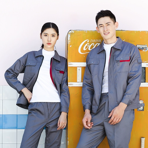 Осенний демисезонный комбинезон подходит для мужчин и женщин для работы, делается под заказ, с печатью вашего логотипа