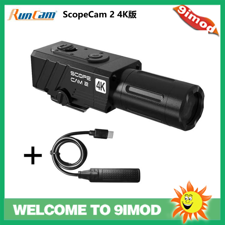 Runcam Tactical Ballistic Video Recorder Water Bomb Recorder Scopecam 2Nd Generation Metal Shell 4K Version