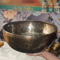 32cm Full Moon Bowl of Songtherapy Nepal Artisanal Bronze Bowl Yoga SPA Physiotherapy Vertone Bowl of Menhem