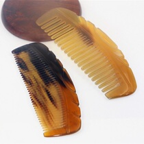 Tibetan Specie Natural Yak Horn Comb Antistatic Home Carry-on Care Massage Rolls Hair Straight Hair Comb Gift Comb