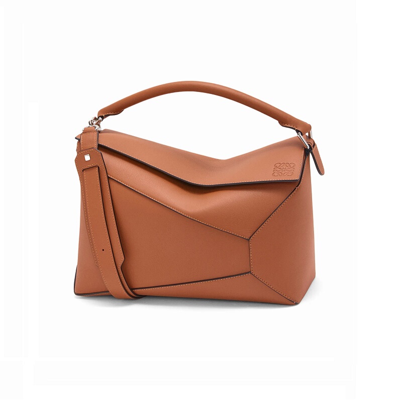 Loewe/Luo Yiwei Large Classic Versatile Cow Leather Puzzle Handbag Men's Single Shoulder Crossbody Geometric Bag Loewe/Luo Yiwei Large Classic Versatile Cow Leather Puzzle Handbag Men's Single Shoulder Crossbody Geometric Bag