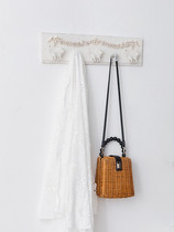 French retro old wall hanging coat hook key hook wall door rear coat hook entrance creative animal decoration hook