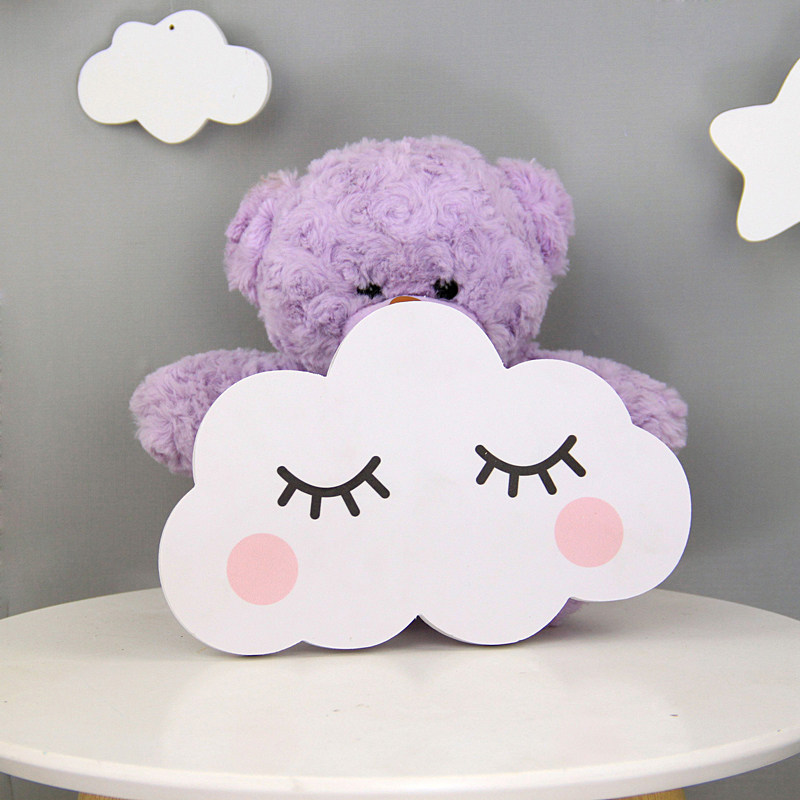 ins Nordic Fengyun Dot wall sticker Children's room Bedroom Book room Wall solid decoration Decorative Sticker Wall Stickler