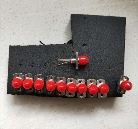 Optical receiver PIN tube photoelectric conversion tube receiving head detector FC plug-in PD with lens maintenance 