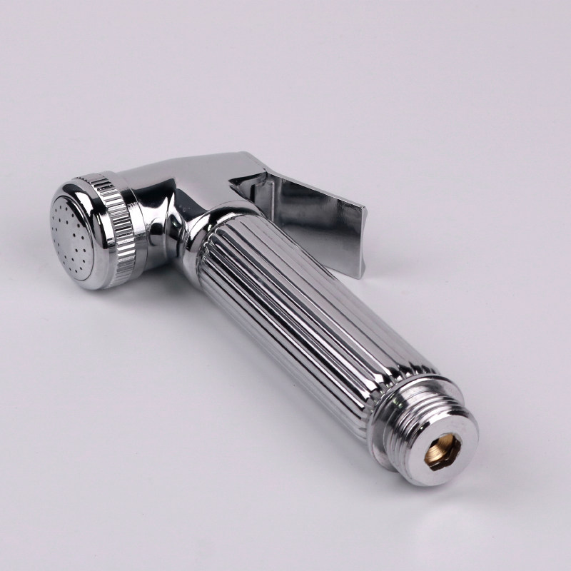 MINGOR all-copper one-in-two-out three-way angle valve 4 extension nozzle to 6-tap shower gun holder