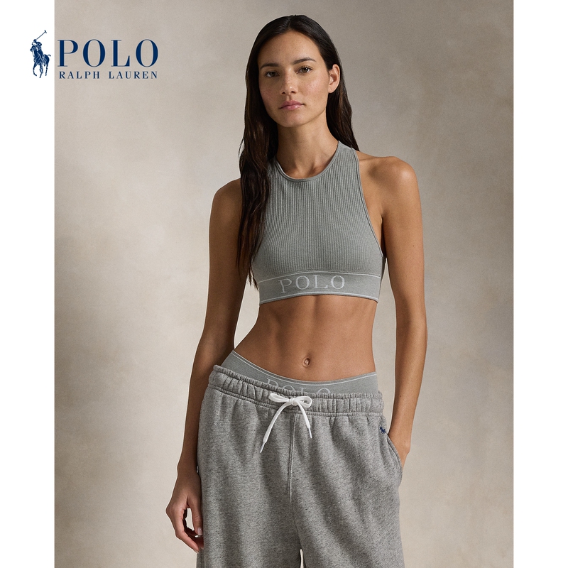 Ralph Lauren/Ralph Lauren Women's Classic Seamless Short Round Neck Tank Top Rl24615