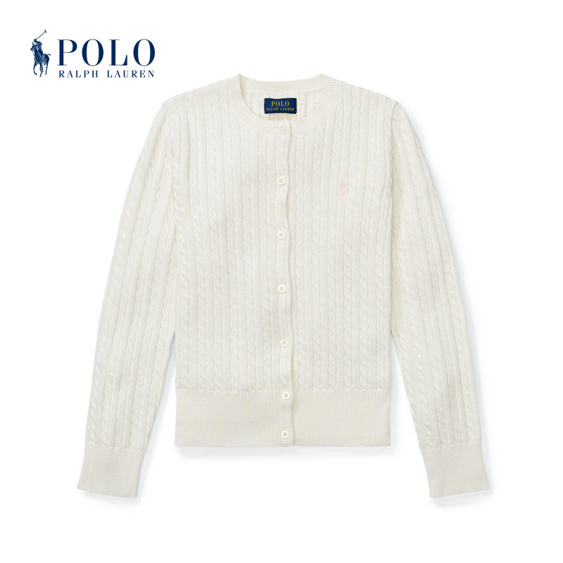 Ralph Lauren Ralph girl Classic Mini Twisted knit cardigan RL32846